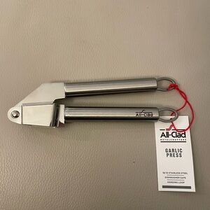 All-Clad Stainless Steel Garlic Press